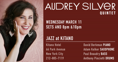 Audrey Silver Quintet at Jazz at Kitano