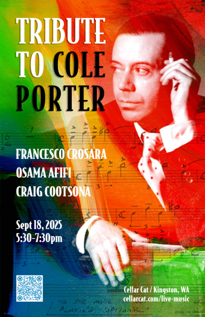 Francesco Crosara Trio: Cole Porter Tribute at Cellar Cat
