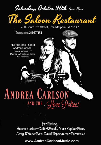 Andrea Carlson And The Love Police at Saloon