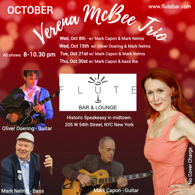 Verena Mcbee Trio at Flute Midtown
