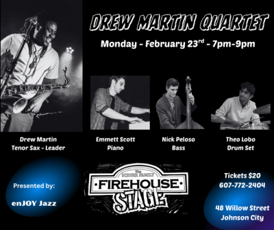 enJOY Jazz Concert with The Drew Martin Quartet