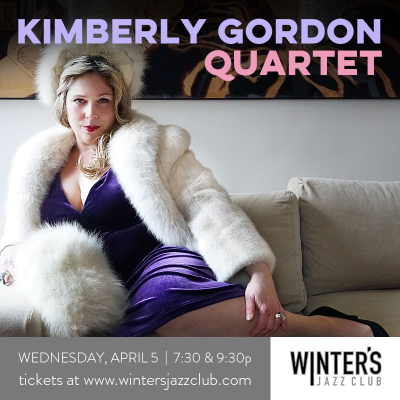 Kimberly Gordon Quartet at Winter's Jazz Club