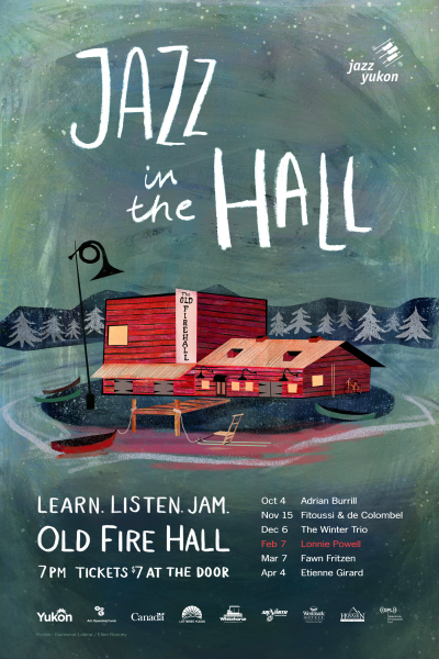 Jazz In The Hall With Mr. Lonnie Powell & Friends at The Old Fire Hall - event poster Jazz In The Hall With Mr. Lonnie Powell & Friends at The Old Fire Hall