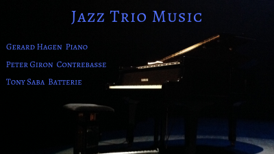 Jazz Trio Music-gerard Hagen,  Peter Giron & Tony Saba. at Bab-Ilo