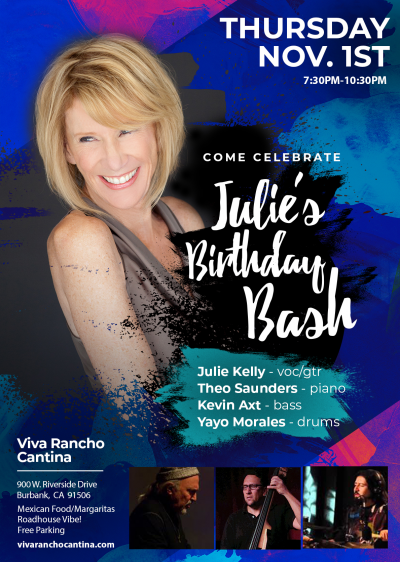 Julie Kelly Quartet at Viva Rancho Cantina