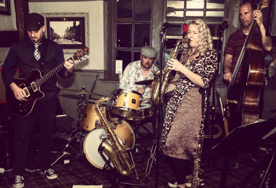 B.d. Lenz & Kim Cypher Quartet at Nantwich Jazz & Blues Festival at The Crown Hotel - event poster B.d. Lenz & Kim Cypher Quartet at Nantwich Jazz & Blues Festival at The Crown Hotel