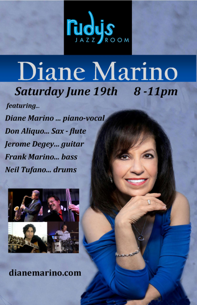 Diane Marino Quintet at Rudy's Jazz Room