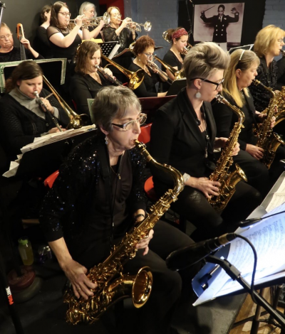 Ladies Must Swing - Big Band at Cafe CODA - event poster Ladies Must Swing - Big Band at Cafe CODA