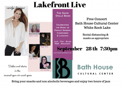 Carolyn Lee Jones The Satin Dolls Band -quintet at Bath House Cultural Center