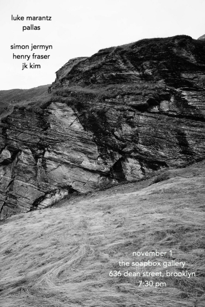 Luke Marantz 'pallas' at Soapbox Gallery