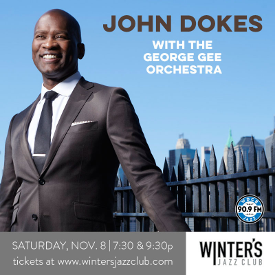 John Dokes With The George Gee Orchestra at Winter's Jazz Club