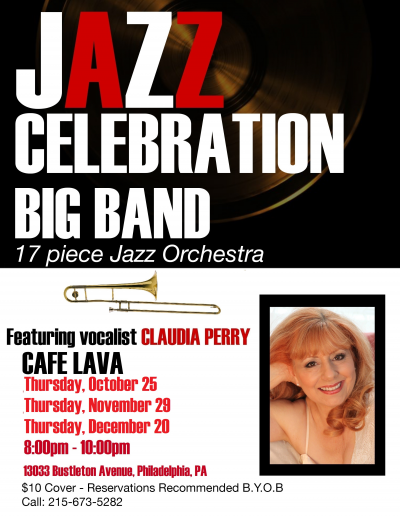 Jazz Celebration Big Band at Cafe Lava