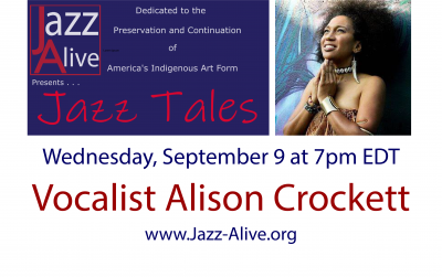 Jazz Tales With Vocalist Alison Crockett