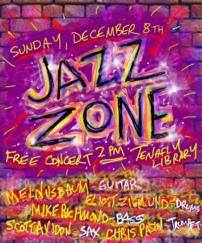 Mel's Jazz Zone at Tenafly Public Library