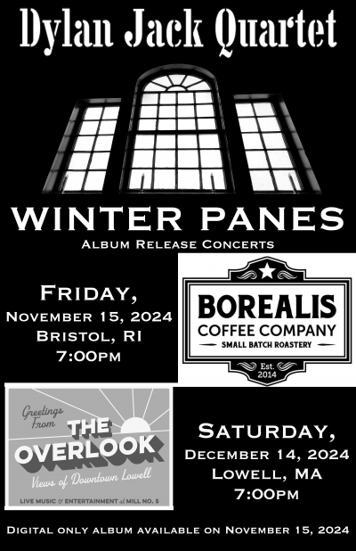 Dylan Jack Quartet - Winter Panes Album Release Show at The Overlook At Mill No.5
