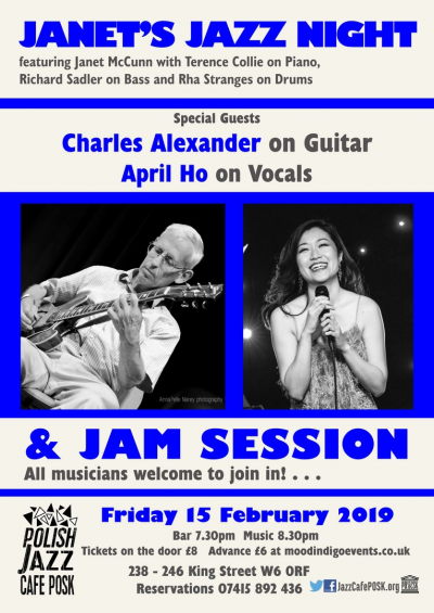 Janet's Jazz Night at Jazz Cafe POSK