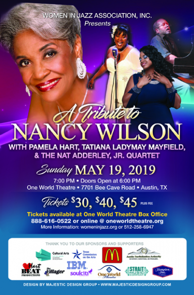 A Tribute To Miss Nancy Wilson at One World Theatre