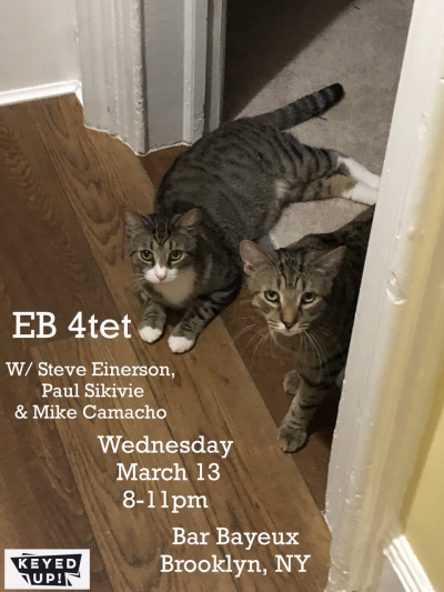 Ethan Silverman Quartet at Bar Bayeux - event poster Ethan Silverman Quartet at Bar Bayeux