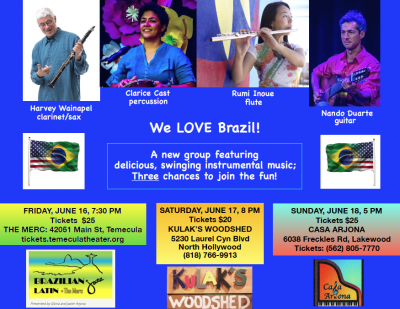 We Love Brazil! at The Merc