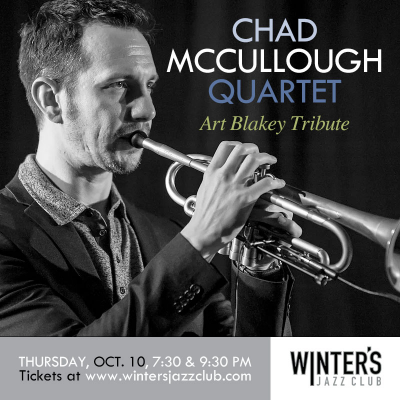 Chad Mccullough Quartet at Winter's Jazz Club
