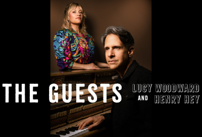 The Guests (lucy Woodward, Henry Hey) at Rizzoli Bookstore