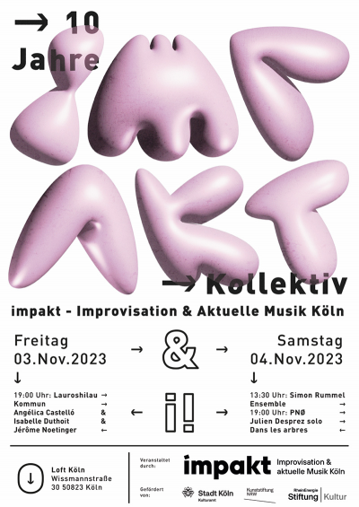 10 Jahre Impakt Kollektiv – The Festival | Day 1 at Loft