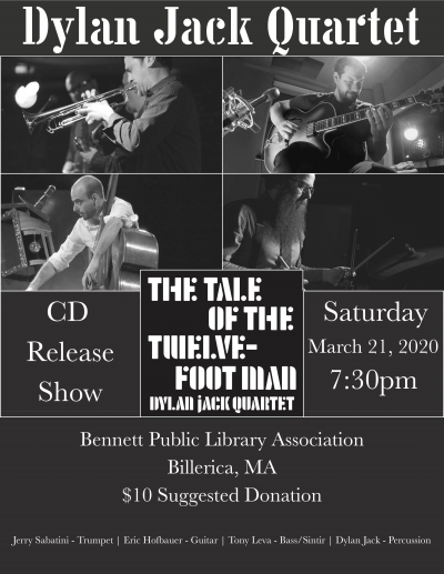 Dylan Jack Quartet at Bennett Public Library Association