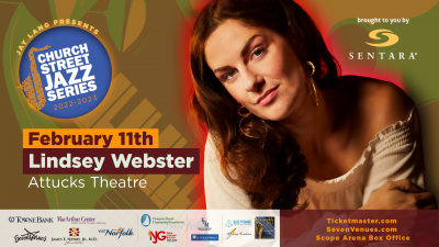 Lindsey Webster In Concert! Saturday, February11th, 2023, 8pm @ The Attucks Theatre, Norfolk, Va. at Attucks Theatre - event poster Lindsey Webster In Concert! Saturday, February11th, 2023, 8pm @ The Attucks Theatre, Norfolk, Va. at Attucks Theatre