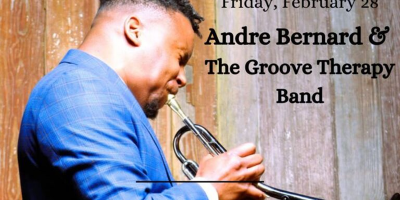 Friday, February 28th: Andre Bernard And The Groove Therapy Band at The Velvet Note