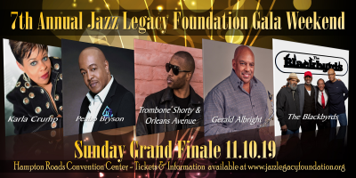 Trombone Shorty And Orleans Avenue - Peabo Bryson-gerald Albright-the Blackbyrds-karla Crump at Jazz Legacy Foundation Gala Weekend at Hampton Roads Convention Center