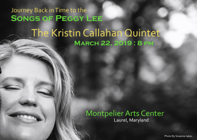 Songs of Peggy Lee at Montpelier Arts Center