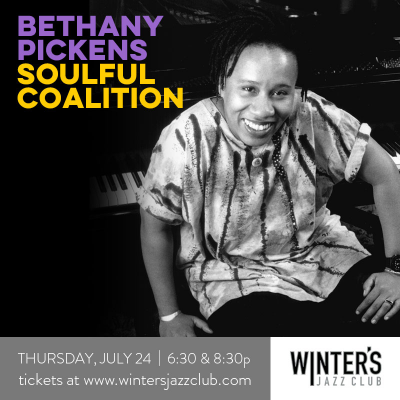 Bethany Pickens Soulful Coalition at Winter's Jazz Club