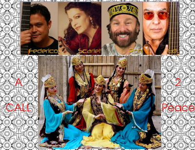 A Call 2 Peace Ensemble With Gulistan Dance Group at The Church In Ocean Park