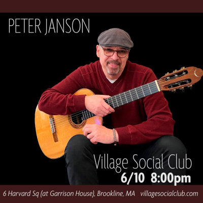 Peter Janson - Solo at Village Social Club
