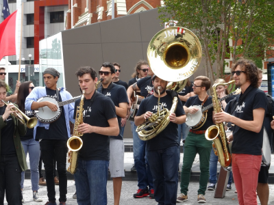 International Jazz Day Street Parade at Bunyapa Park