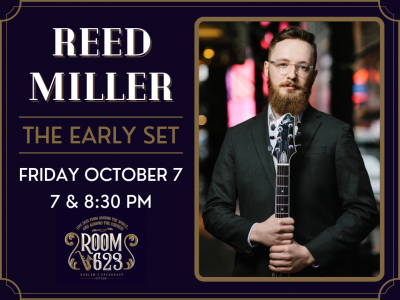 The Early Set - Reed Miller at Room 623 - event poster The Early Set - Reed Miller at Room 623