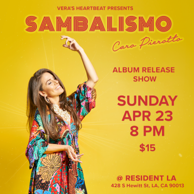 Caro Pierotto Releases Sambalismo at Resident