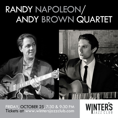 Randy Napoleon / Andy Brown Quartet at Winter's Jazz Club