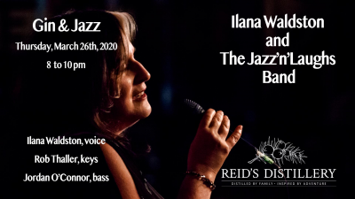 Ilana Waldston Trio at Reid's Distillery