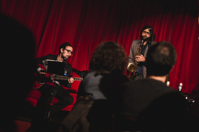 Milo Lombardi's Spaghetti Chic at Klunkerkranich - event poster Milo Lombardi's Spaghetti Chic at Klunkerkranich