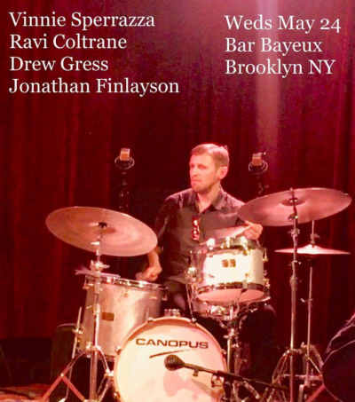 Vinnie Sperrazza Quartet at Bar Bayeux