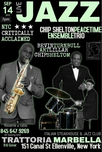 Chip Shelton PeaceTime Ensemble at Trattoria Marbella