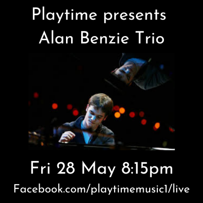 Alan Benzie Trio at Pathhead Village Hall - event poster Alan Benzie Trio at Pathhead Village Hall