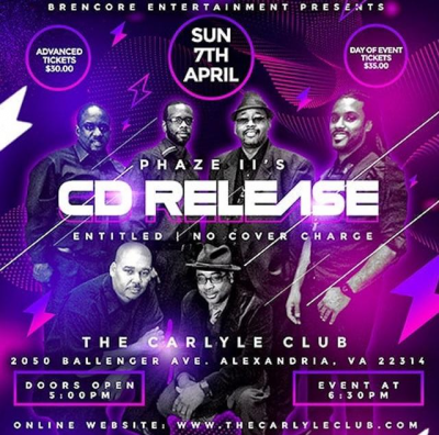 Phaze II CD Release Party at The Carlyle Club