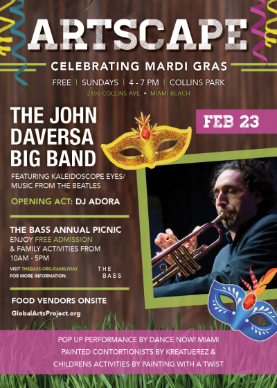 John Daversa Big Band at Artscape Concert Series at Collins Park