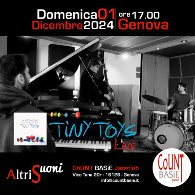 Alberto Forino Trio at Count Basie Jazz Club