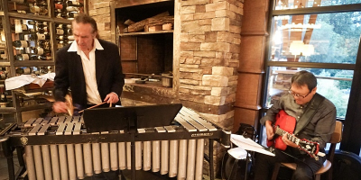 Eldad Tarmu & Nobuki Takamen Jazz Duo at Stone House At Stirling Ridge