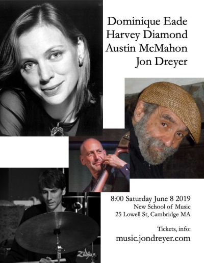 Dominique Eade with the Harvey Diamond Trio at New School Of Music