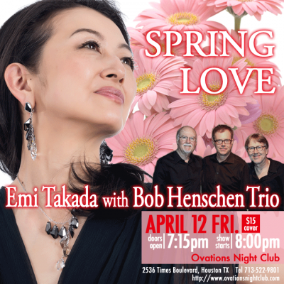 Emi Takada With Bob Henschen Trio at Ovations