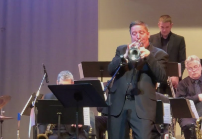 Jeff Holmes Big Band at Northampton Jazz Festival at Pulaski Park